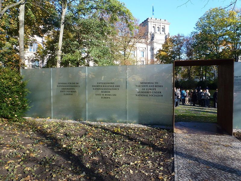 Memorial to the Sinti and Roma victims of National Socialism